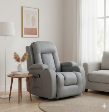 Essenza Fauteuil Relax Inclinable 150° Massage 8 Points Chauffage