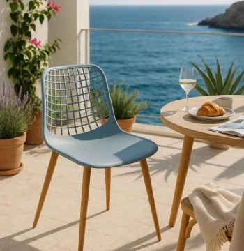 Cadeira Riva – Design Nórdico para Sala de Jantar