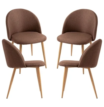 Pack 2 Cadeiras Vint Tecido – Estilo Nórdico para Sala