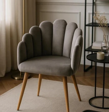 Poltrona Main Velluto – Eleganza e Comfort per Sala da Pranzo