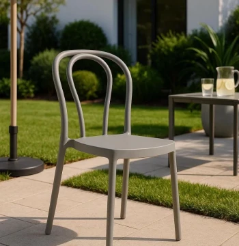 Sedia Woda - Sedia da Giardino Scandinava Leggera e Resistente