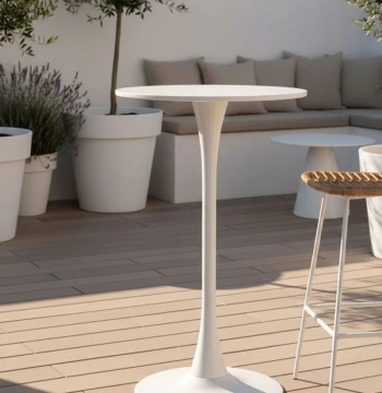 Table Kolio Haute 60 cm - Table à Manger Style Industriel