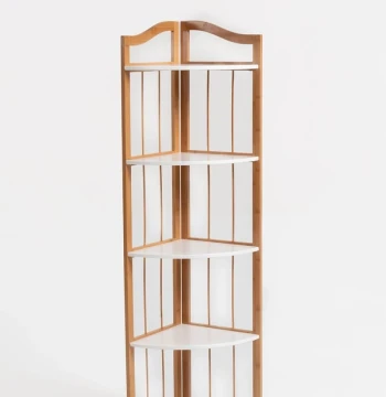 Estantería de Bambú 5 Niveles – Almacenamiento Versátil 129,5 cm