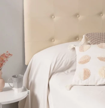 Cabeceira Buttons Couro Sintético 160 cm – Elegância para o Quarto