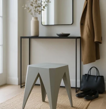 Sgabello Bul - Design Nordico Impilabile per Cucina