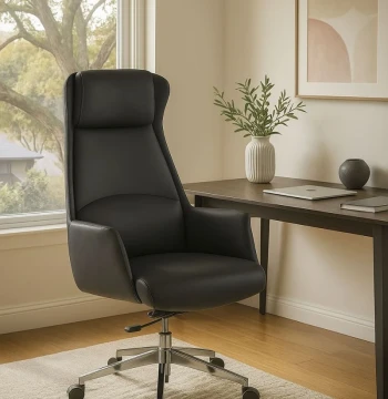 Chaise de Bureau Rulfo – Design Nordique et Confort Professionnel