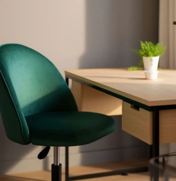 Sedia Black Vint Office – Design Nordico per Ufficio