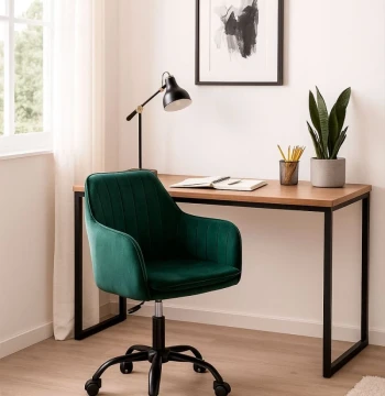 Sedia Black Chic Office – Comfort Nordico per Ufficio