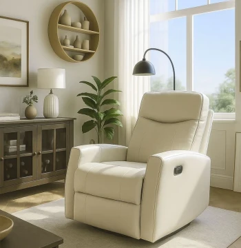 Fauteuil Inclinable Relax en Cuir Synthétique Trimax