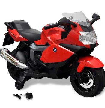 Motocicleta eléctrica BMW 283 para niños- rojo 6V