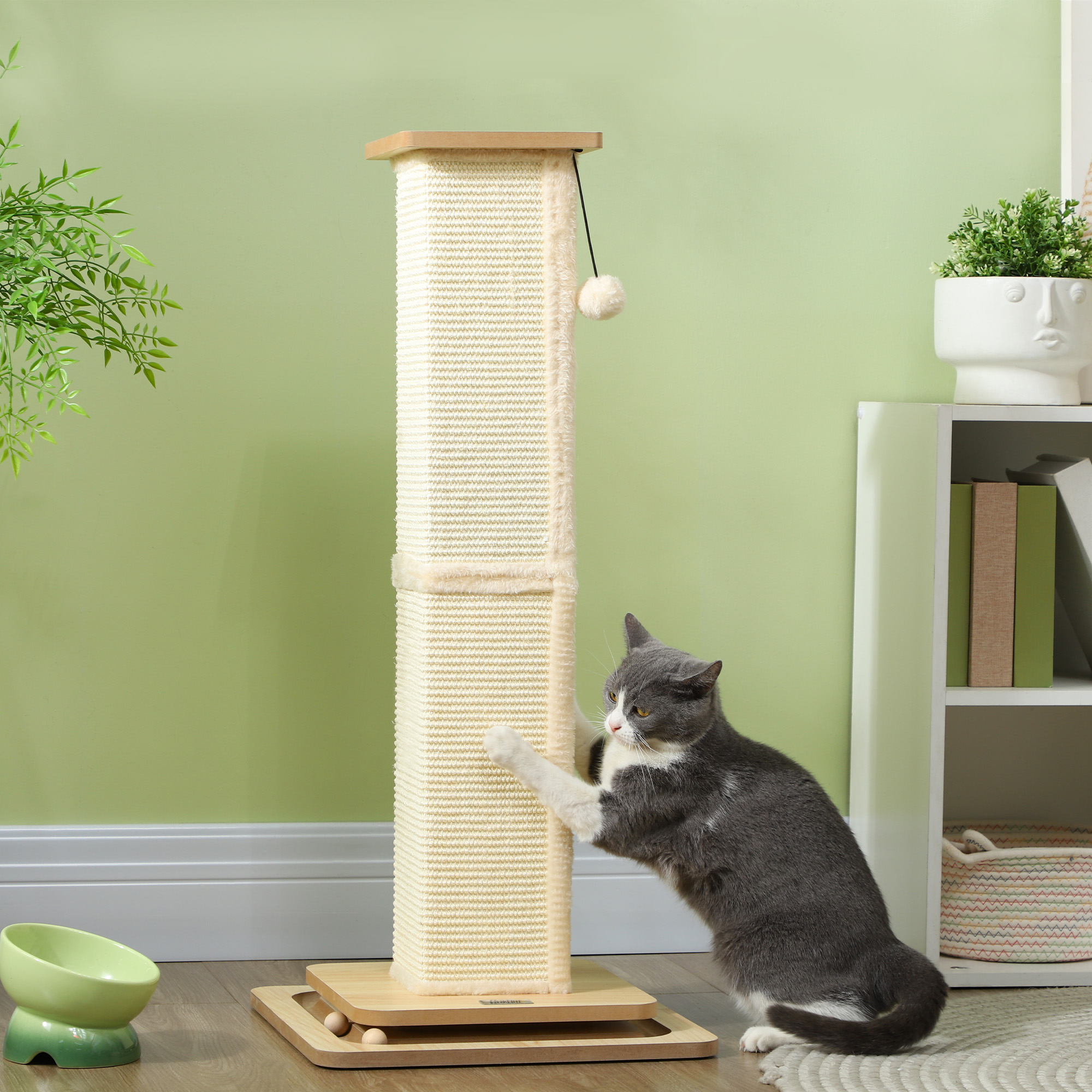 Poste Arranhador para Gatos 87 cm Arranhador para Gatos