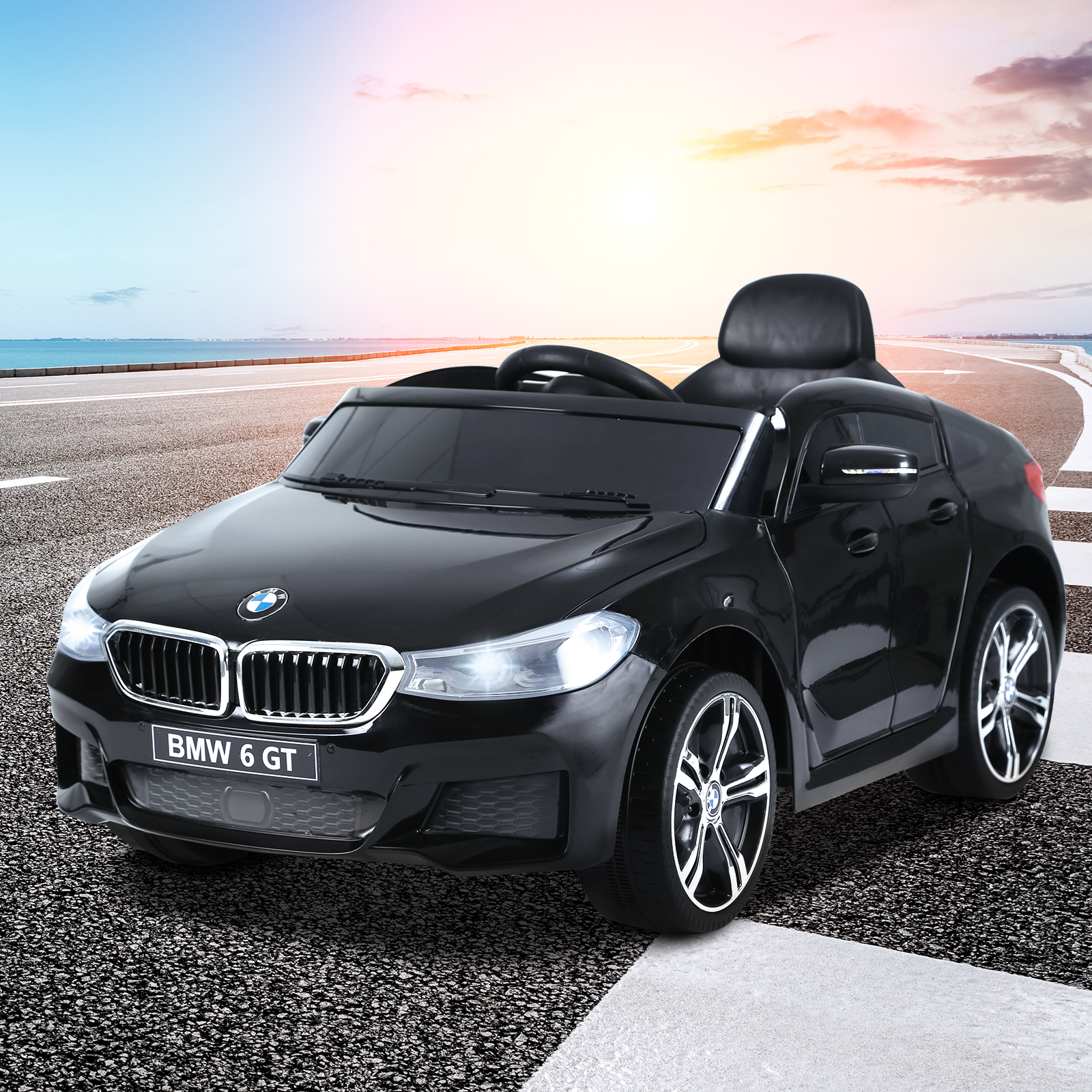 Carro elétrico para criança BWM 6GT a partir de 3 anos