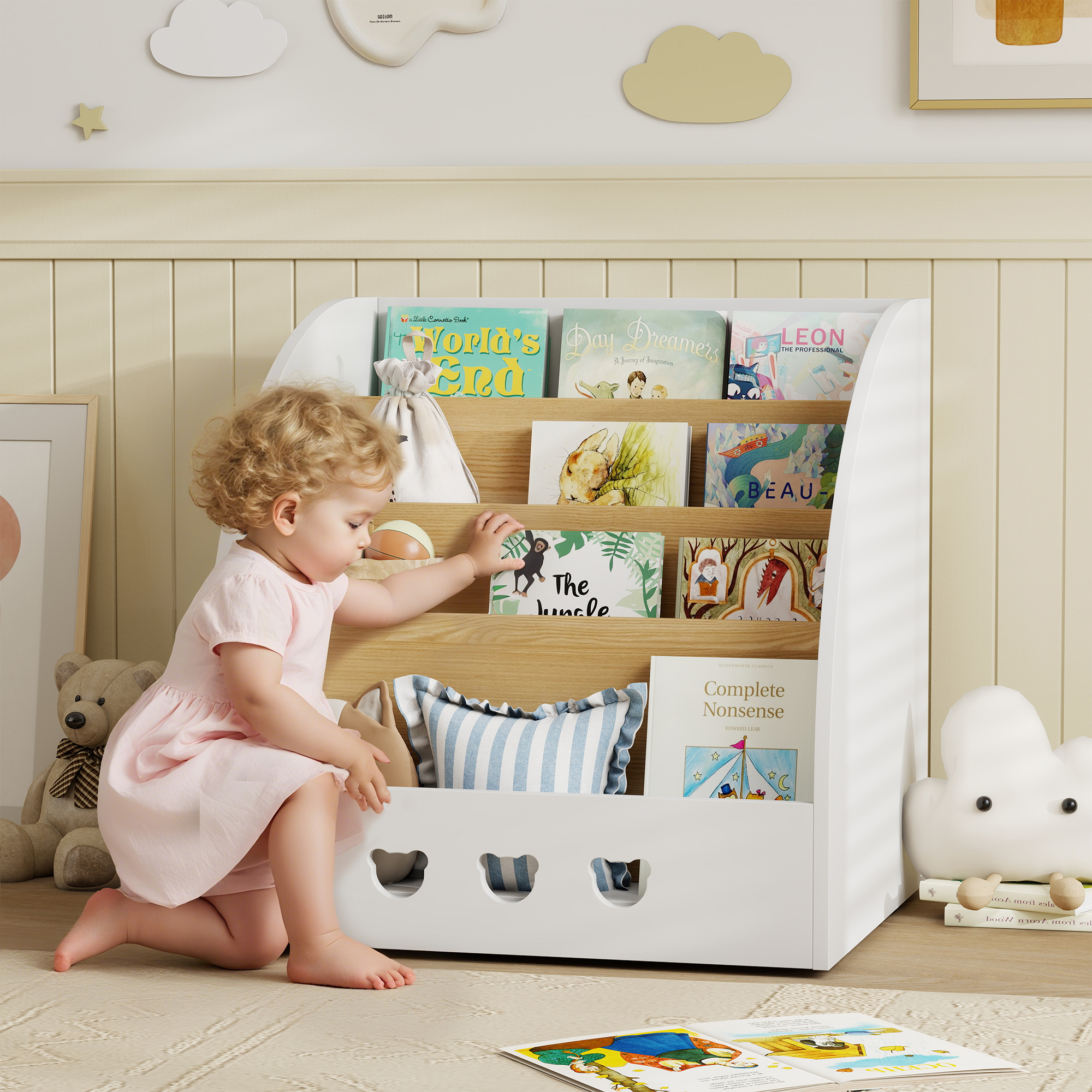 Estante Infantil para Brinquedos Organizador de Brinque