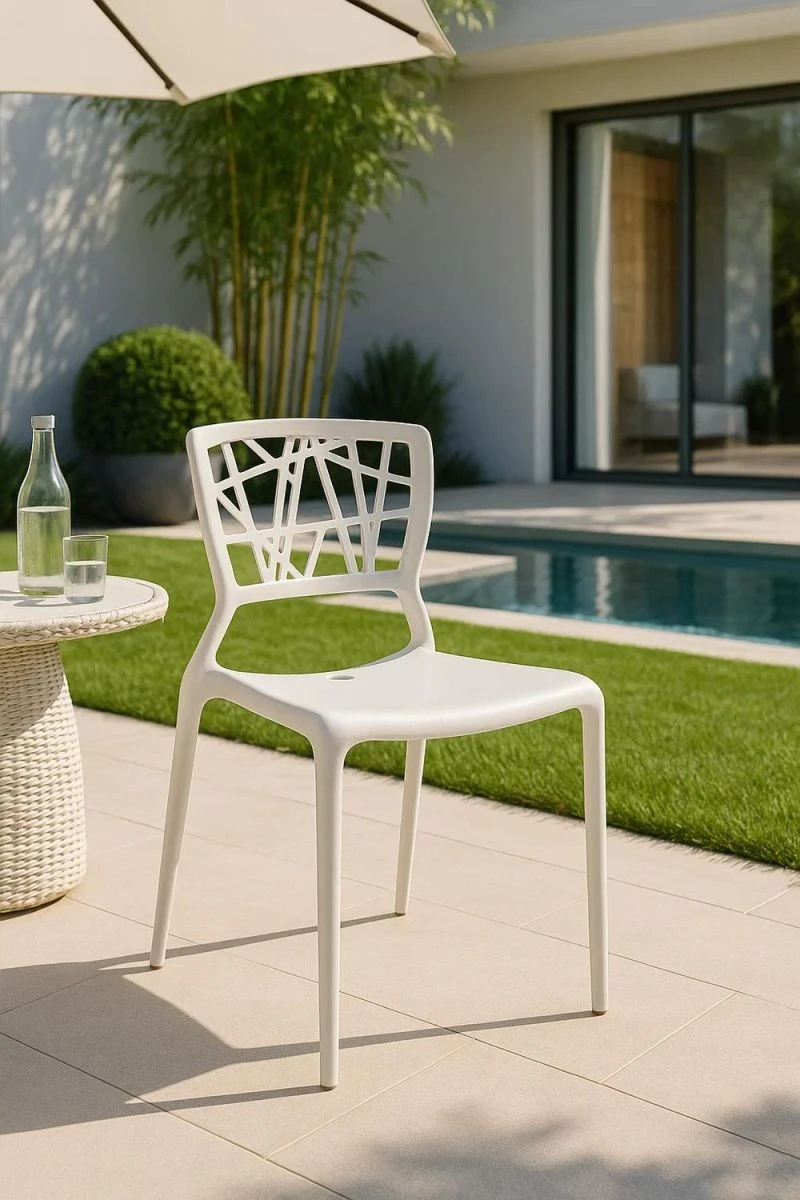 Chaise Delta - Design Industriel pour Intérieur et Extérieur