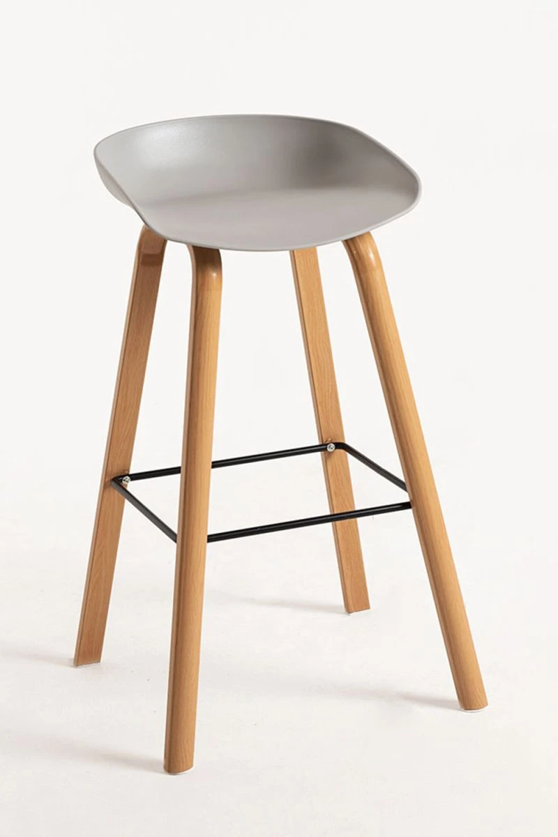 Pack 4 Bancos Tolbi Nórdicos - Design Moderno em Polipr