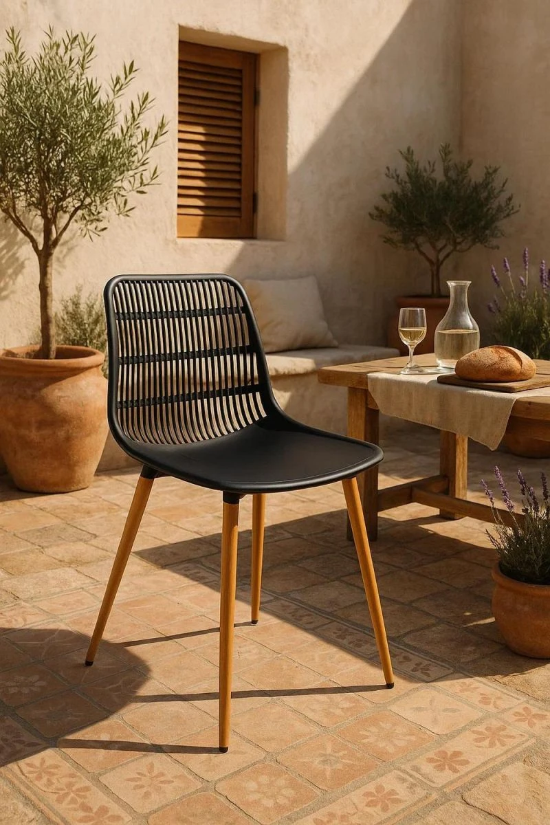 Cadeira Bake – Design Nórdico para Sala de Jantar